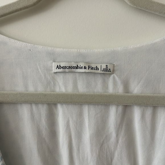 Blouse Crop Top - Floral - Abercrombie & Fitch - Picture 2 of 2